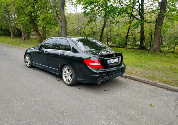 Mercedes-Benz Klasa C cena 51000 przebieg: 183000, rok produkcji 2013 z Warszawa małe 67
